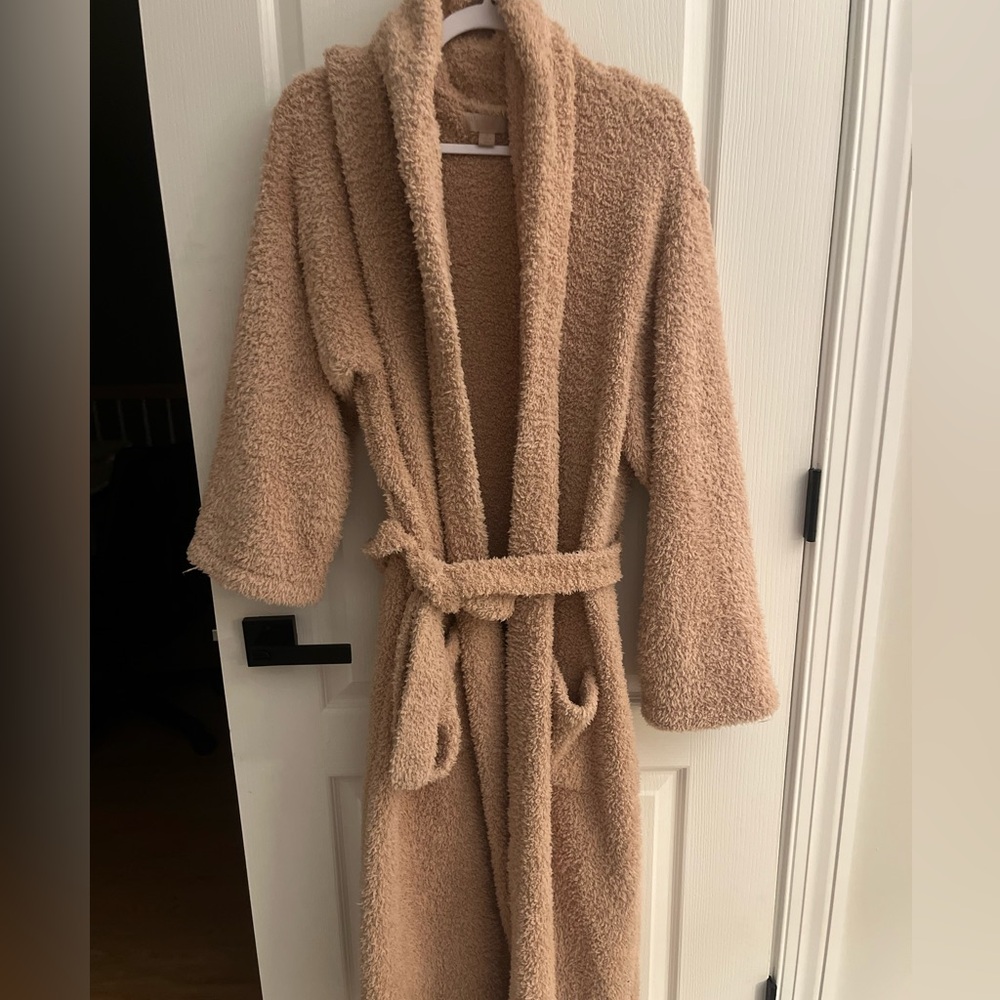 Barefoot Dreams Cozy Tan Robe
